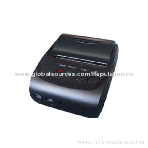 Android Bluetooth Thermal Printer with 58 ±1mm Paper Width